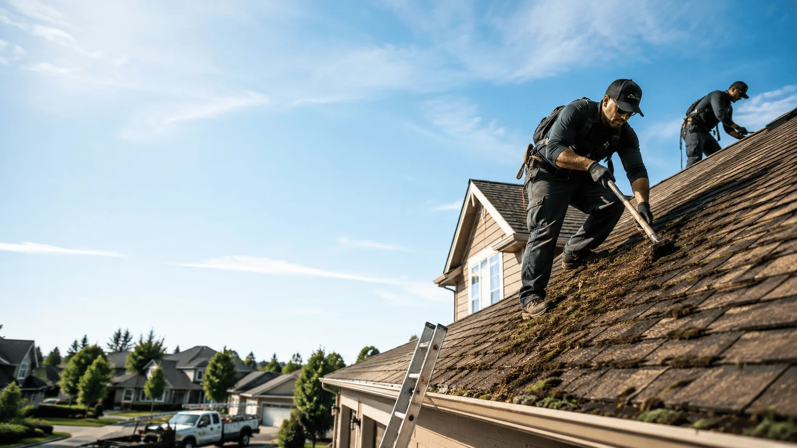 Roof Moss Removal in Nesconset, NY near me